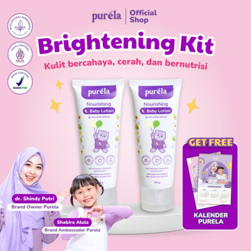 (FREE Kalender) BRIGHTENING KIT - 2 BABY LOTION